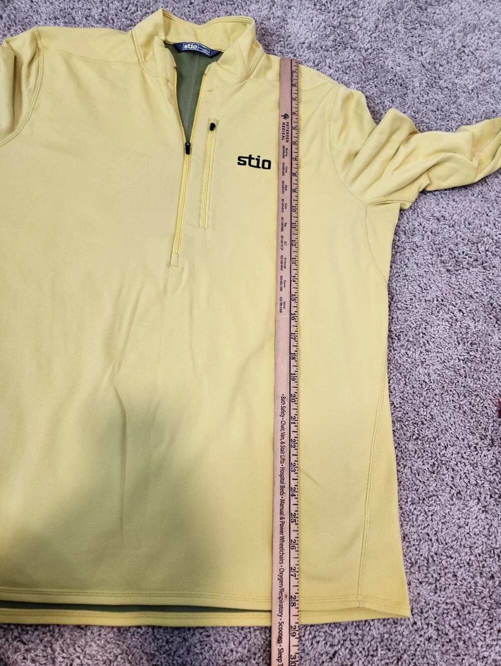 Stio Men's Fremont Stretch Fleece Half Zip Pullover Size XL - Picture 7 of 7